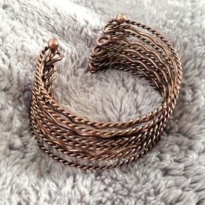 《 Brass Cuff Bracelet 》